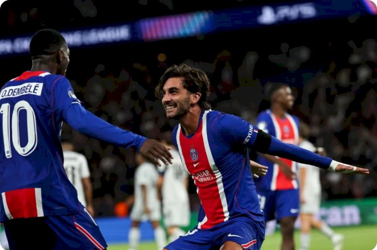 PSG 6-1 Slovan Bratislava Ferran Torres hat-trick